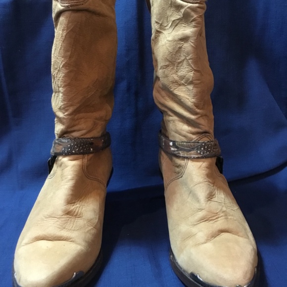 Beautiful Vintage Zodiac Cowboy Boots size 8 - Picture 4 of 11